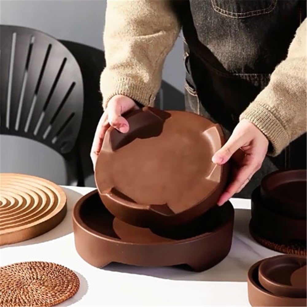 podstawka pod doniczkę do roślin, podstawka pod doniczkę, podlewanie roślin, okrągła ceramiczna doniczka do kwiatów (dł.)