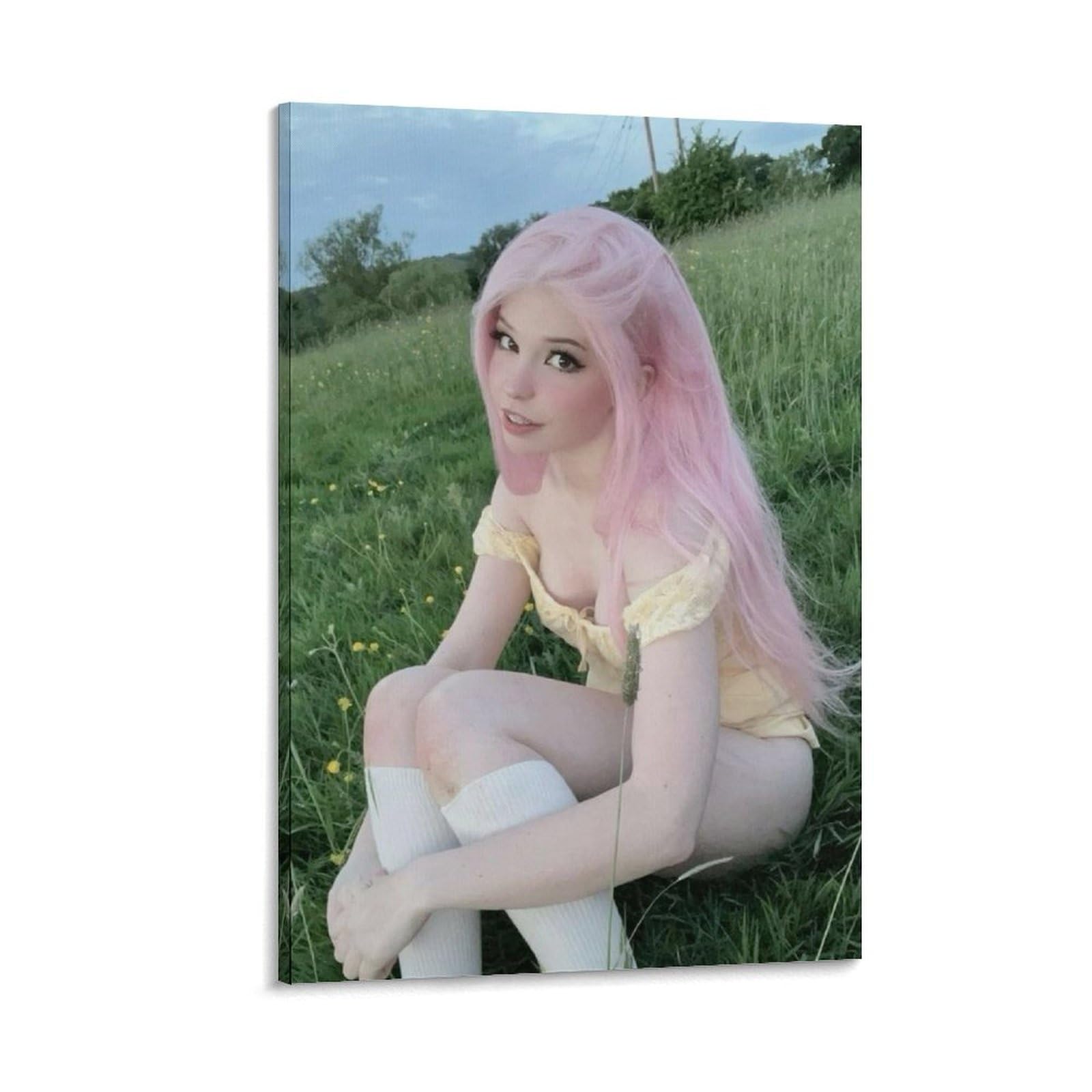 Sexy Belle Delphine Sexy Poster (31) Artworks Picture Print Poster Wall Art  Painting Canvas Gift Decor Home Posters Decorative 08x12inch(20x30cm) :  Amazon.ca: Home