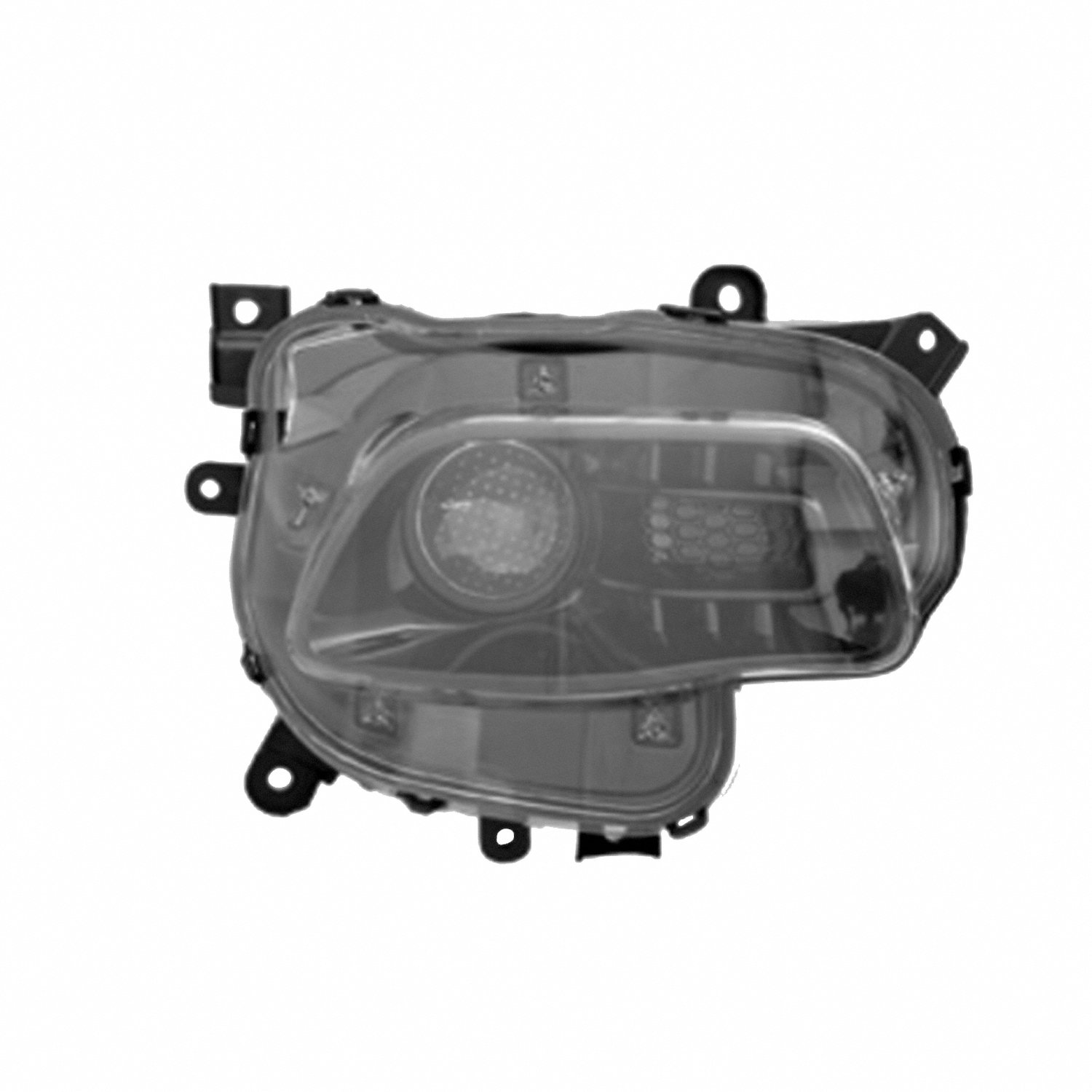 Amazon.com: CPP PTM CH2503249 Right Headlamp Assembly Composite  