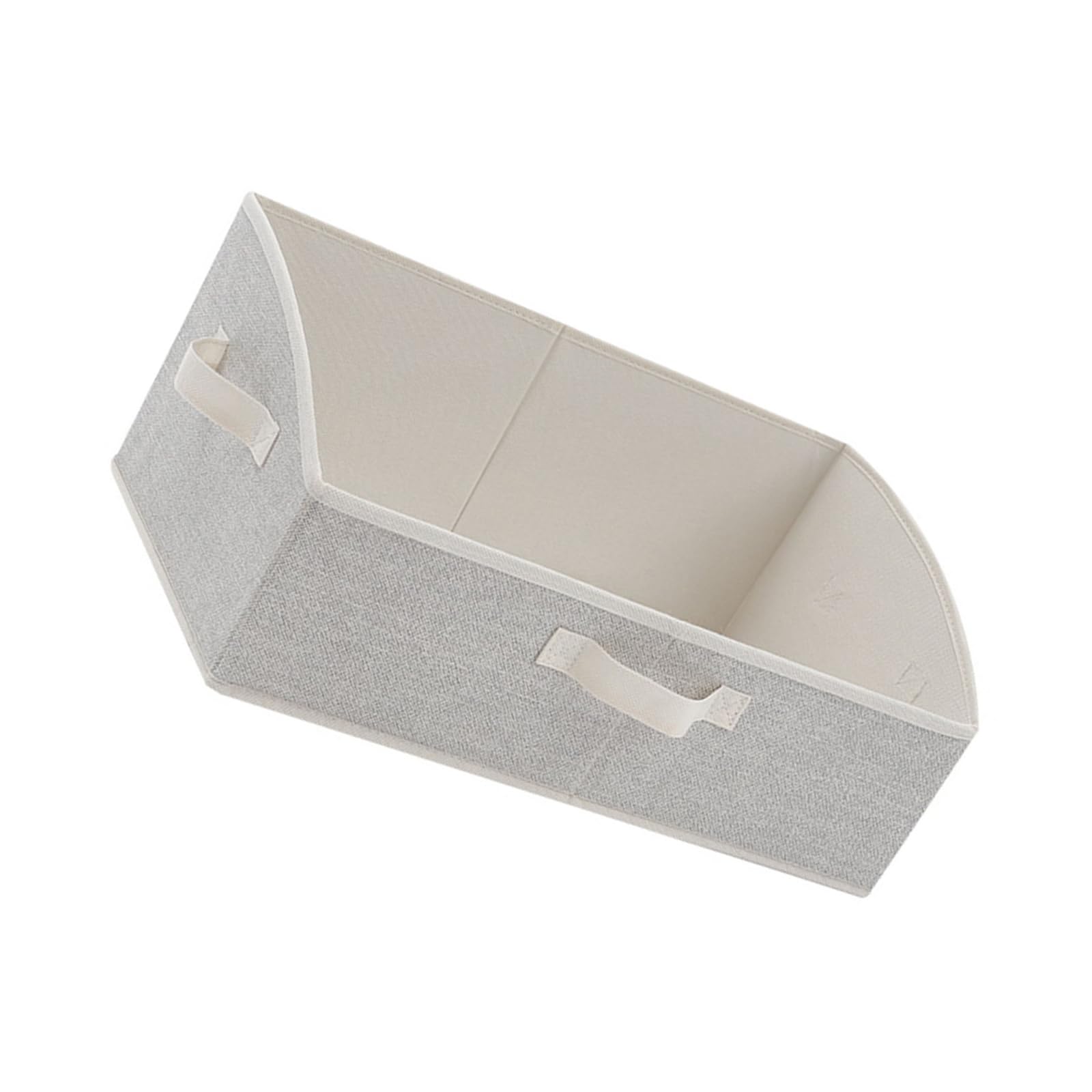 Tsophreniq Foldable Closet Storage Bins for Shelves, Shelf Baskets for Organization, Organizers, Trapezoid Storage Bin Fabric Trapezoid Organizers