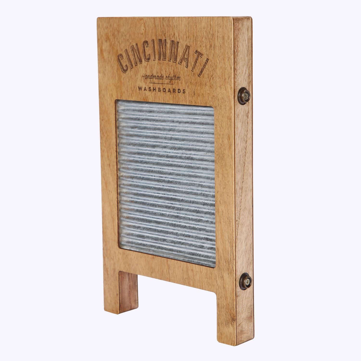 Cincinnati Washboards CW-1 Percussion Waschbrett Pocket mit keepdrum Mikrofasertuch