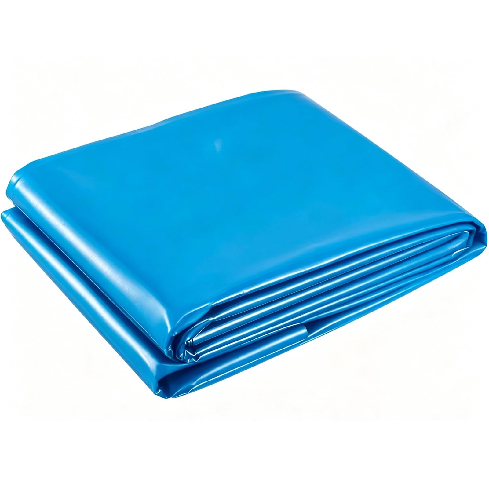 MARXAN Flexible Pond Liner for Ponds Water Gardens Streams, Impermeable Film Durable Blue Fish Pool Membrane Easy to Install - Multiple Sizes (1x6m to 10x15m)(10x10m(32.8x32.8ft))