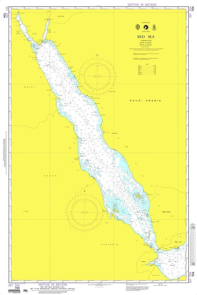 NGA Chart 704: Red Sea (Omega)