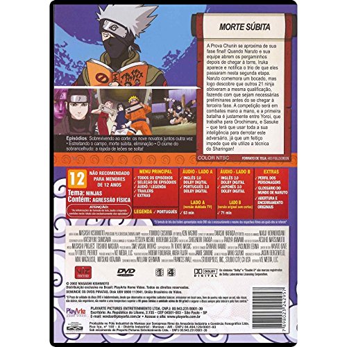 Naruto, V.11 - Morte Subita-Dvd
