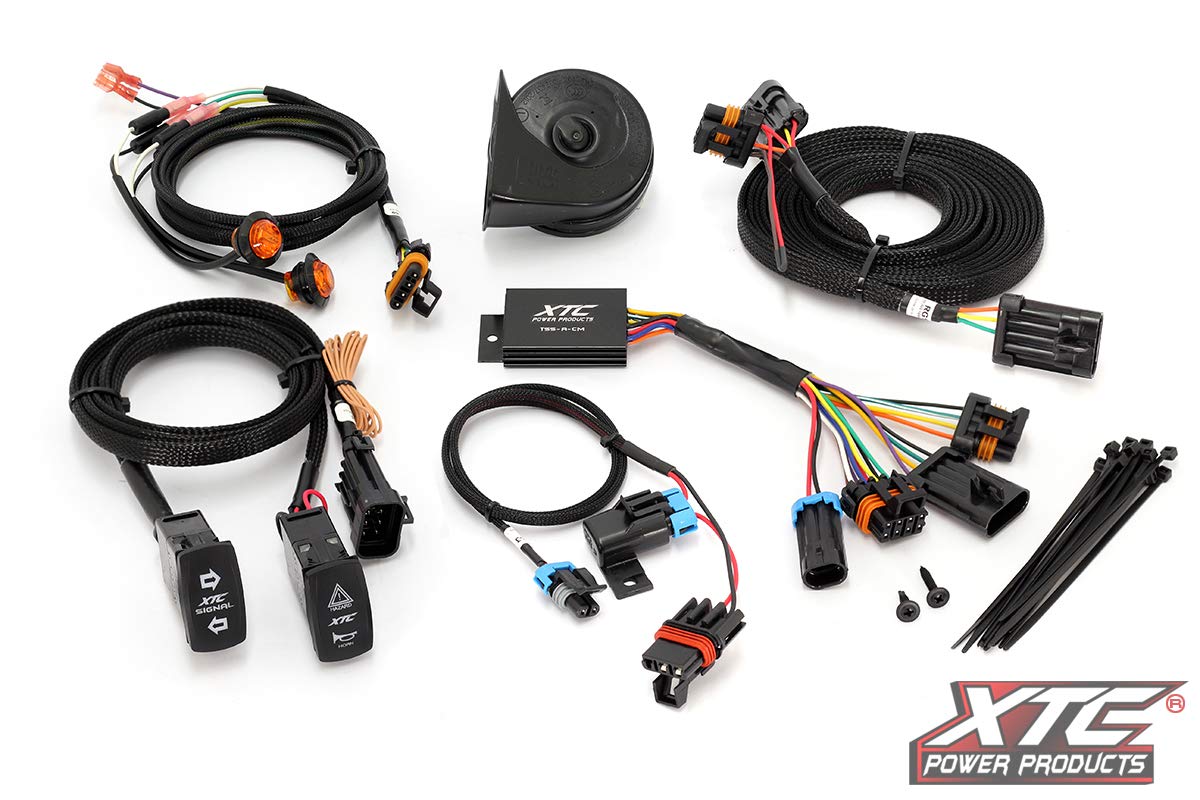 XTC Power Self Canceling UTV Turn Signal Kit Compatible with Polaris Ranger & General 2019+