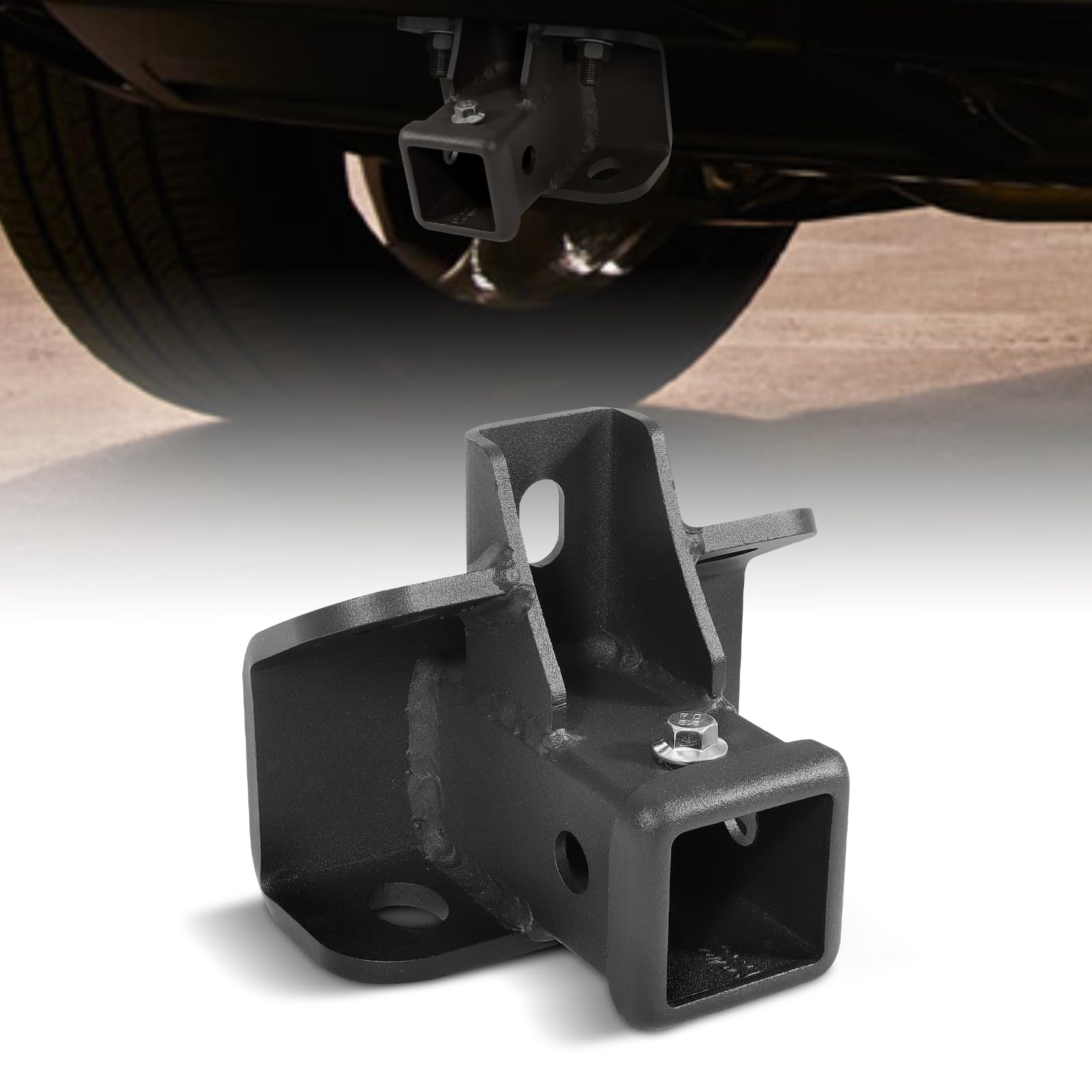 Land Range Rover Sport LR3 LR4 Tow Trailer Hitch Receiver Orange - Foto 4