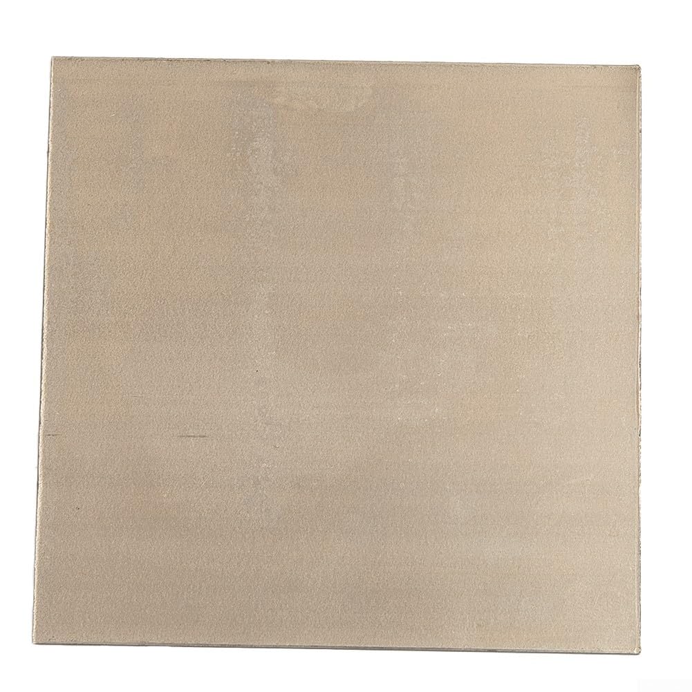 Anode en Nickel 100x100mm, Plaque de Nickel 99.96% pour Le nickelage et la galvanoplastie du Bricolage