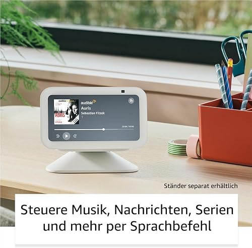 Echo Show 5 (Neueste Generation) | Kompakter smarter Touchscreen zum Steuern deines Smart Homes und mehr | Anthrazit, mit Alexa+ Early Access - 3