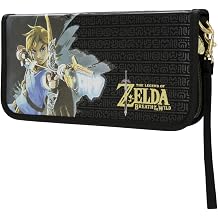 PDP Gaming Zelda Breath Of The Wild Premium Travel Case For Console, Up To 14 Games Zelda - Nintendo Switch
