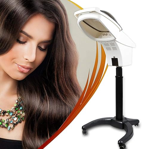 Miniatura 4 de Secador de pelo profesional para uso doméstico y de salón, vaporizador de pelo O-Zone con capucha, equipo de secador de pelo con panel LCD