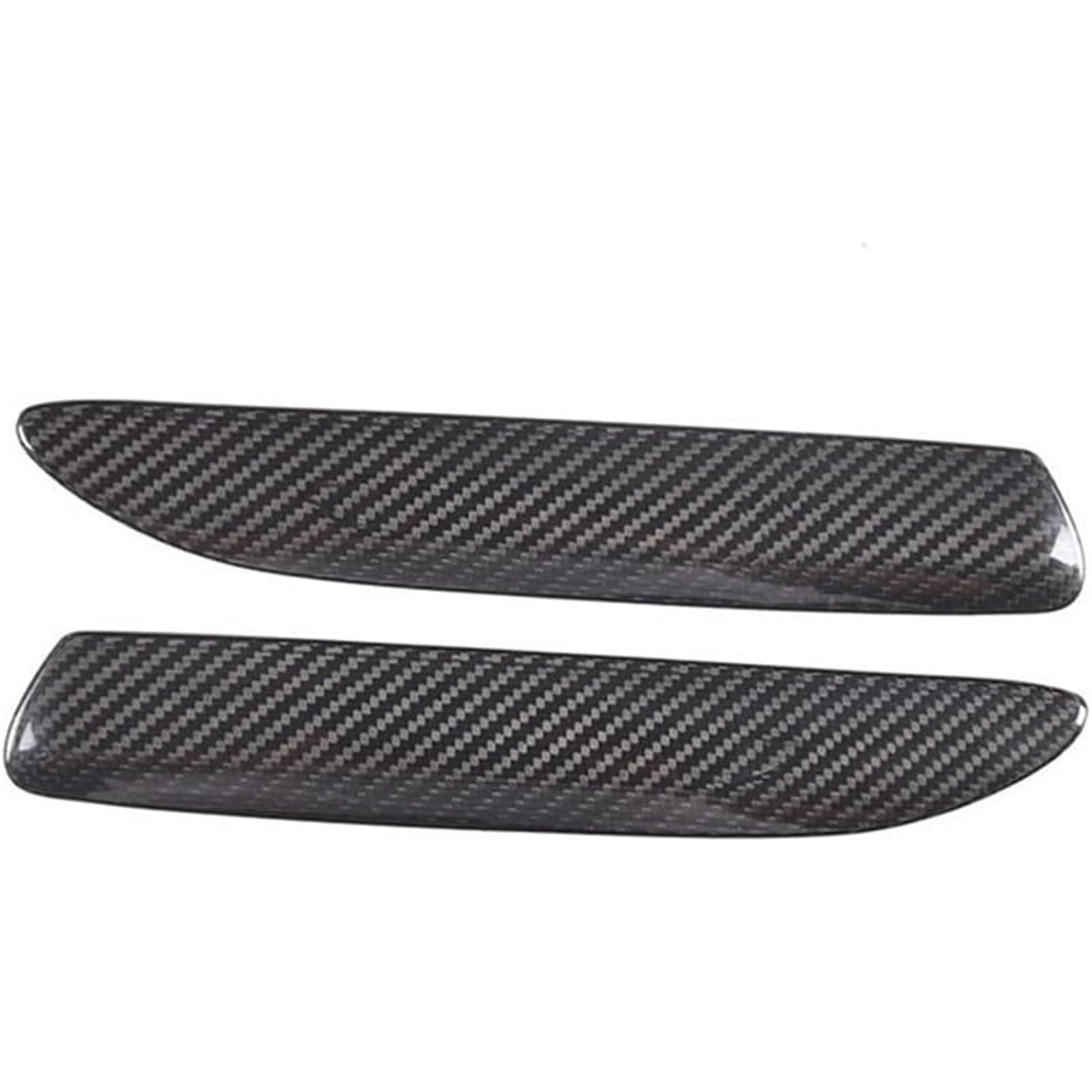 Glymzoi One Color Car Exterior Door Handles Outer Door Handle 911 2019-2022 Dry Carbon Fiber Car Exterior Cover Trim Accessories 2Pcs