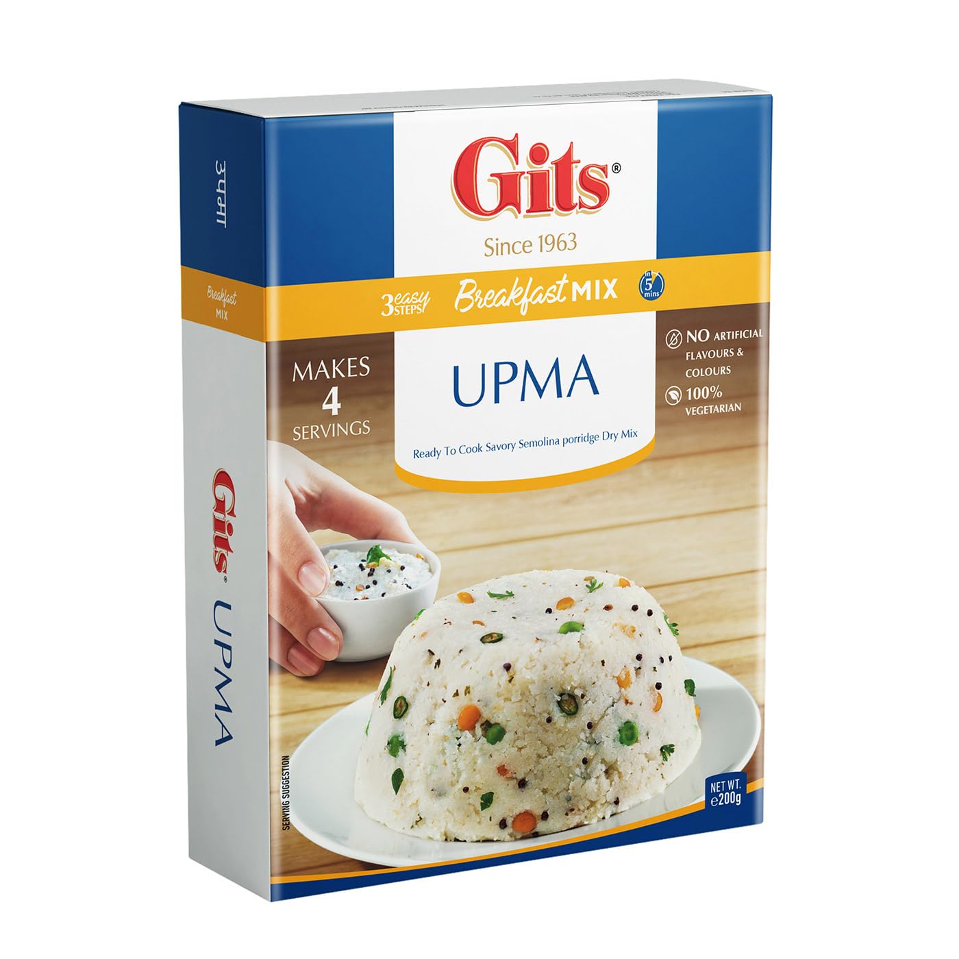 East End GITS Upma Mix 200 g (Pack of 60)