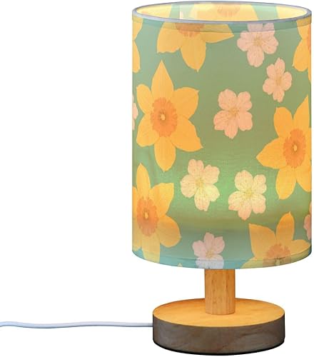 Night Lights Living Room Lamp Decor Daffodil Flower Night Light for Boys Candlestick