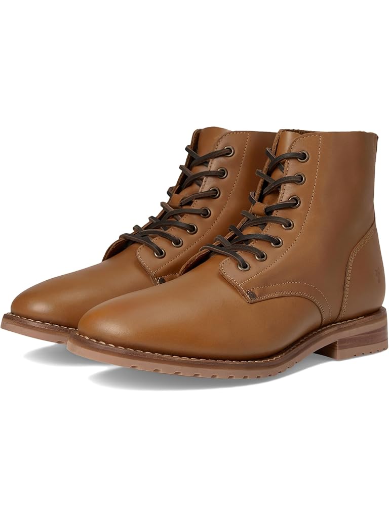 Tan Frye Barrett Lace Up
