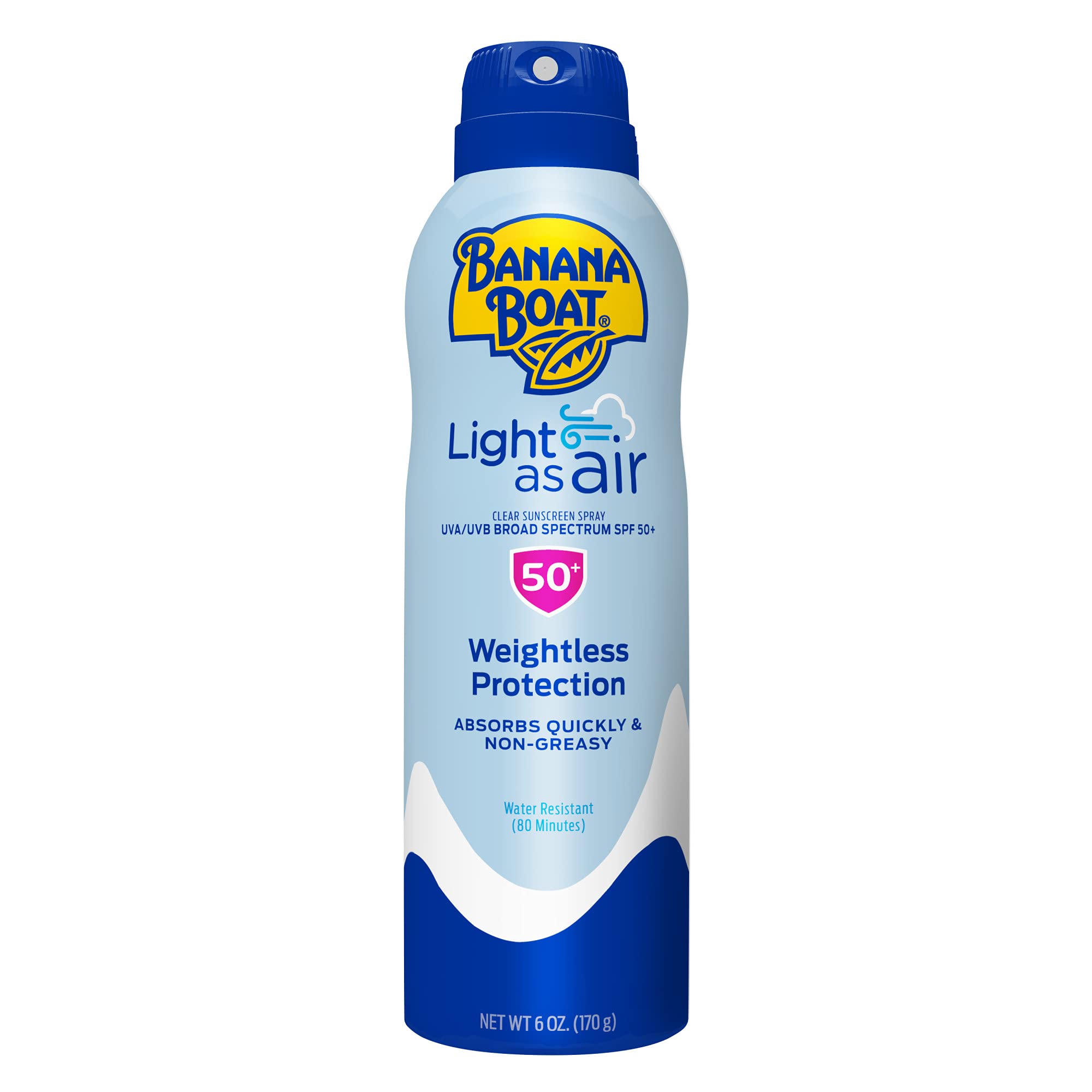 Light As Air Weightless Freshness Spray, 6 Ounce, Pack of 2