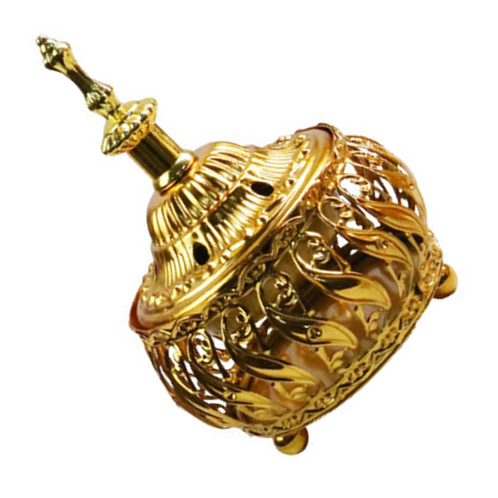 OSNIYAW Middle Eastern Iron Incenses Burners Frankincense Resin Bakhoors Holder Censers for Relaxation and Meditations Decorative Hollow Incenses Censers