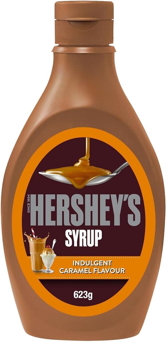 Caramel Syrup for Baking, Easy Squeeze Bottle, 623 g