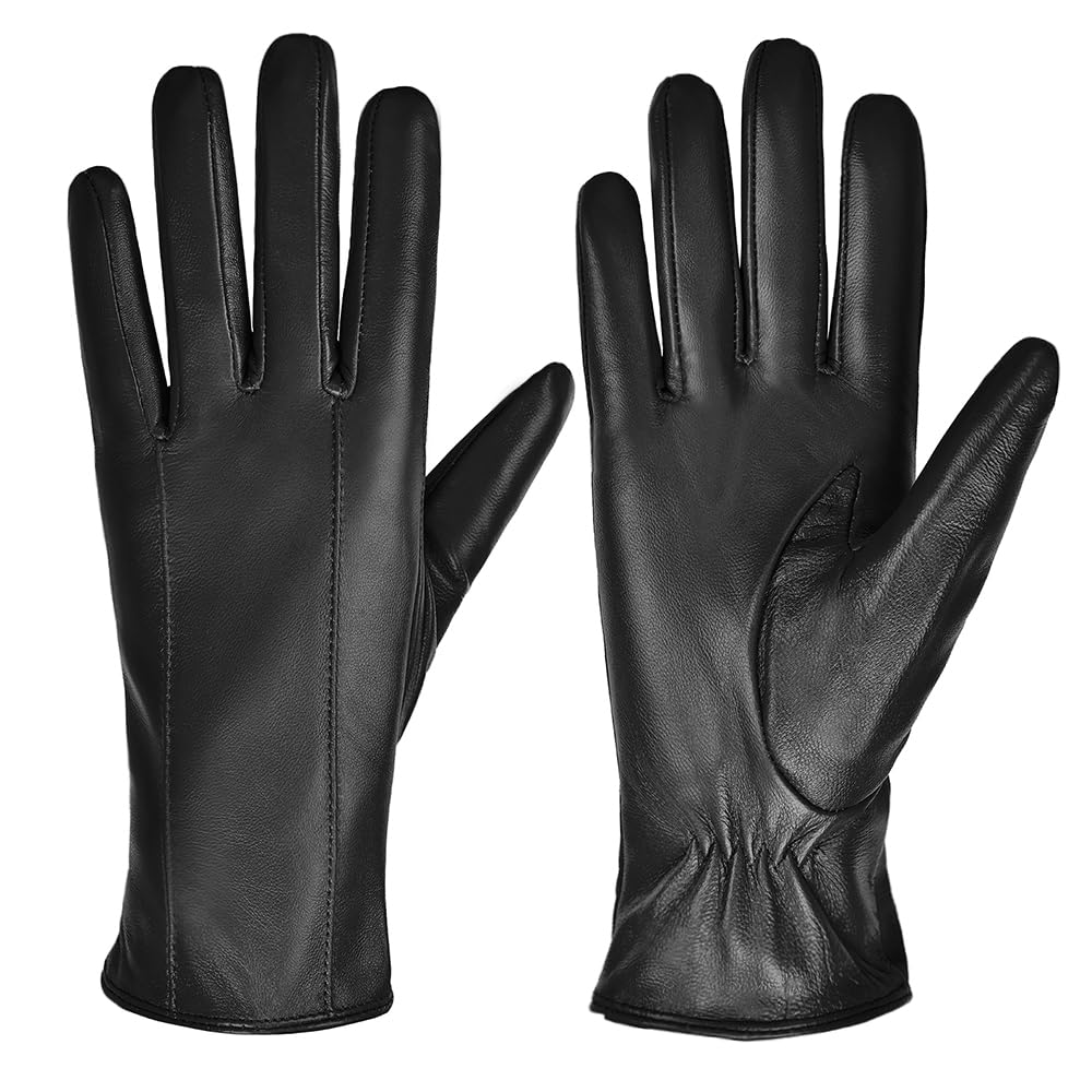 MGGMOKAY Fingerlose Herren Half Finger Autofahrer Handschuhe