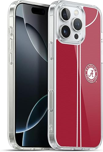 Miniatura 91 de Head Case Designs Funda de gel con logotipo oficial de la Universidad de Alabama UA [protección de grado militar] compatible con Apple iPhone 11