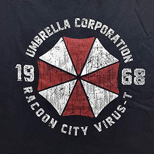Camiseta Umbrella 1968, Resident Evil, Masculino, Preto, M