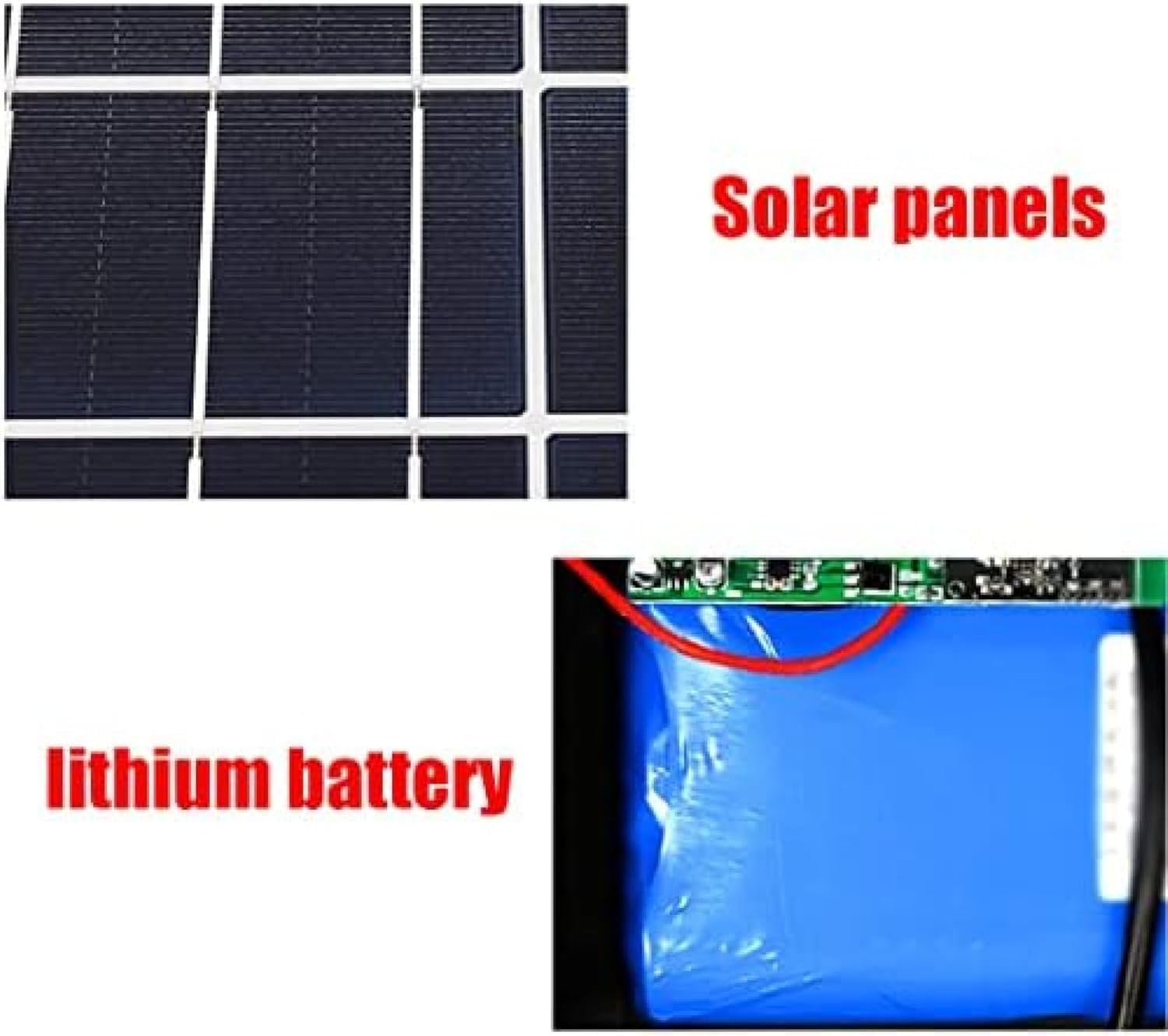 Réverbère à Induction Haute Puissance Réverbère Solaire Intégré Lumière LED étanche Extérieure Contrôle De La Lumière Radar Panneau Solaire en Silicium Polycrista, 200W