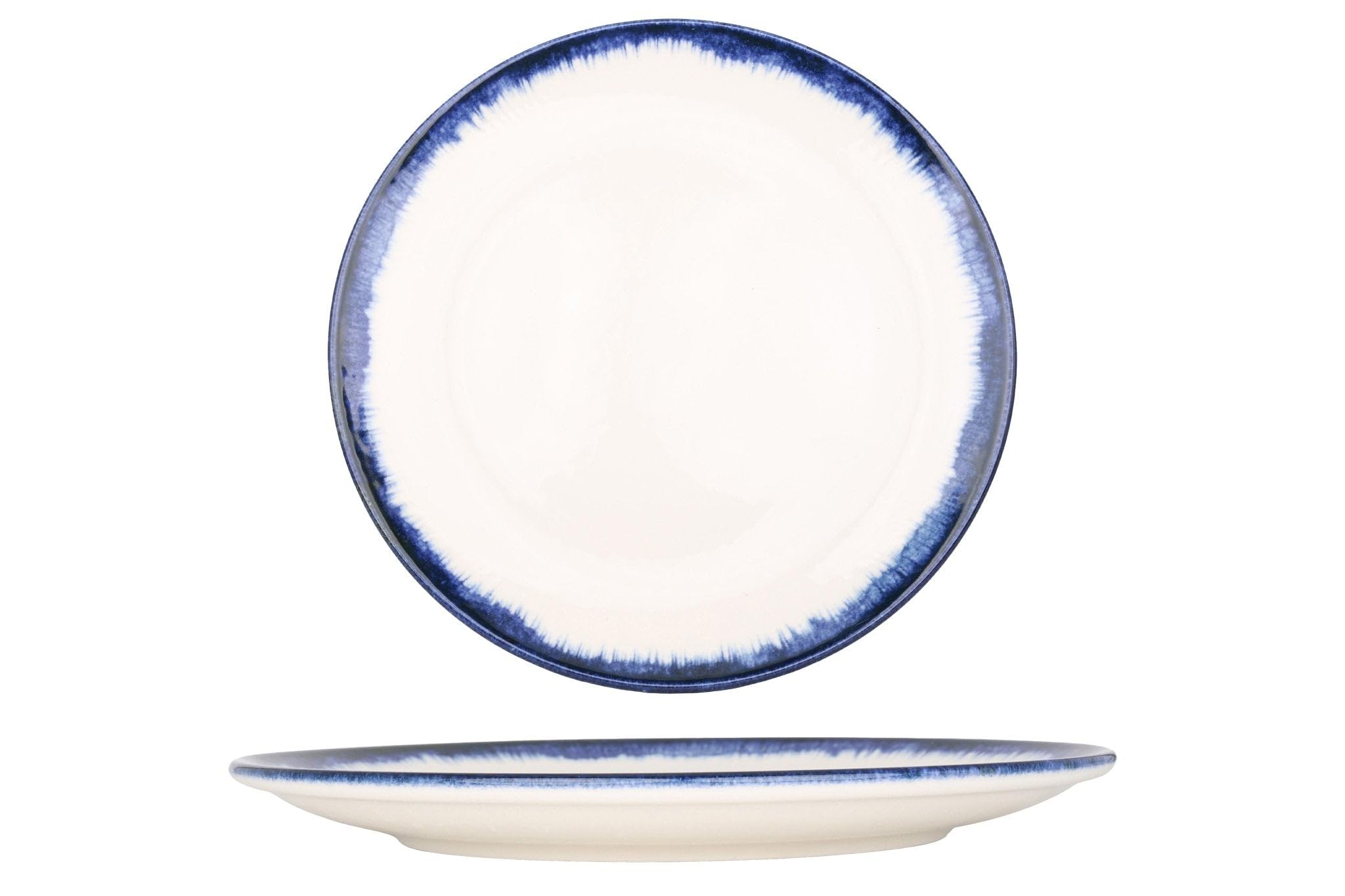 Kütahya Porselen Platos de cena - Azure - Porcelana - 30 cm - juego de 6