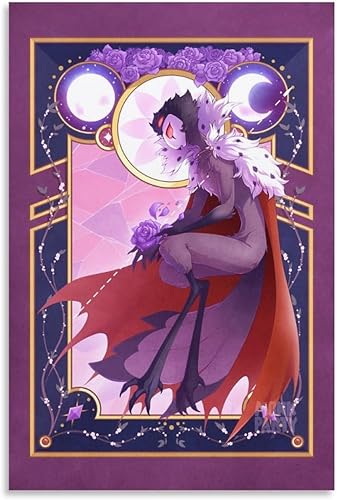 Helluva Boss - Póster artístico para pared, pintura en lienzo, regalo para sala de estar, pintura artística para pared, decoración del hogar, sala