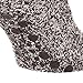 Floso® Mens Warm Slipper Socks with Rubber Non Slip Grip (8-12) (Gray)