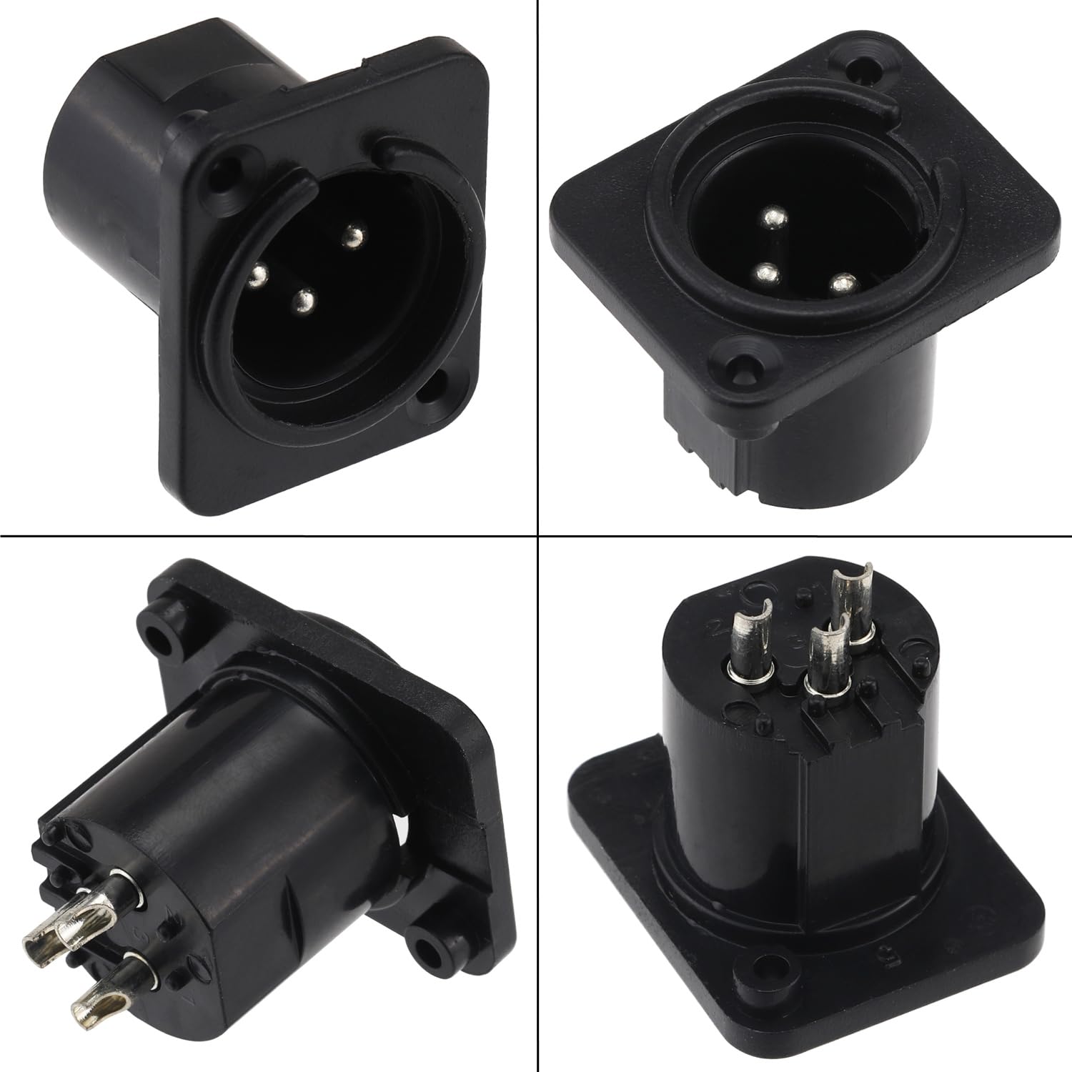 Legrand - C2G XLR Cables, Black XLR Audio Cable, XLR Cables 3ft, XLR to XLR Cable, Male to Female, 1 Count, C2G 40058