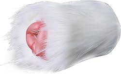 Masturbadores masculinos juguetes sexuales triangulares copa de masturbación peluda Onaholes envueltos en piel sintética manga de estimulación de bigote de seda para hombres adultos OH-MO-008-F6135