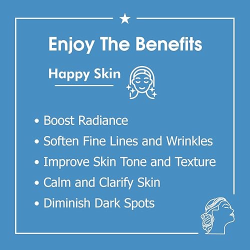 Miniatura 5 de Angelina Naturals Suero de vitamina C para cara ácido hialurónico vitamina E suero antienvejecimiento reducción de manchas de edad arrugas de líneas