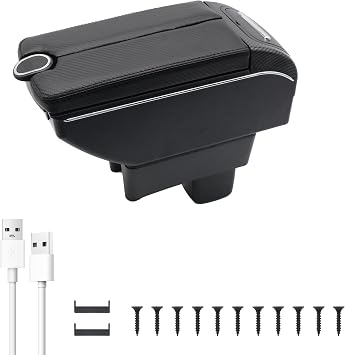 YJYWZH Car Armrest Box for Suzuki Swift 2005-2026 Accessories
