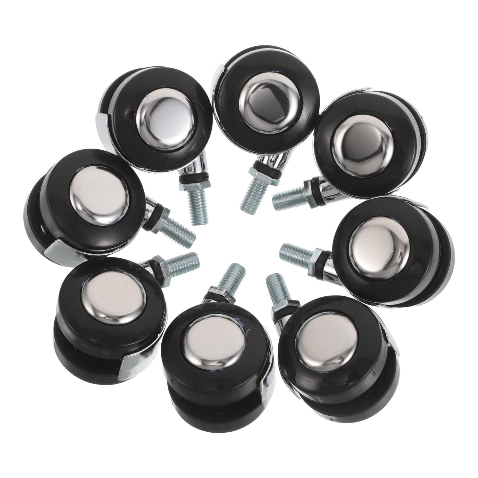Roue pour chaise M8 8x12mm Mikikit : roulettes de rechange faciles à installer - 8