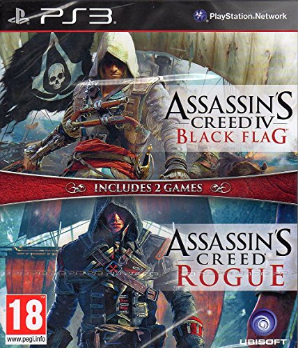 Assassin's Creed IV Black Flag & Assassin's Creed Rogue Double Pack (PS3)
