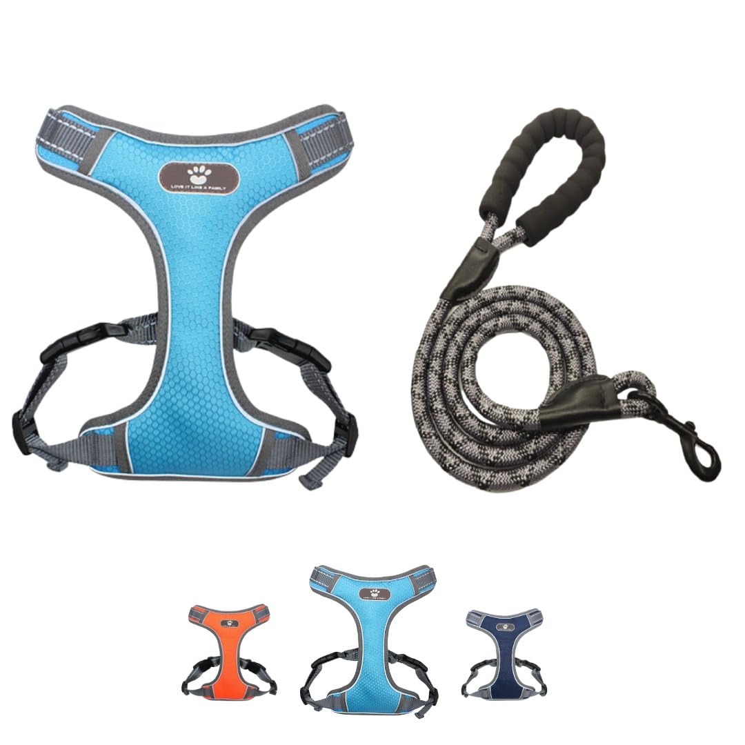 See full amazon price history chart for Pawocado Dog Harness with 1.5M Leash, No-Pull Reflective Pet Vest Harness, Adjustable Waterproof Oxford Fabric, Easy Control for Medium Large Dog (XL (Chest: 74-94cm; Neck:53-74cm), Sky Blue) Pawocado Dog Harness with 1.5M Leash, No-Pull Reflective Pet Vest Harness, Adjustable Waterproof Oxford Fabric, Easy Control for Medium Large Dog (XL (Chest: 74-94cm; Neck:53-74cm), Sky Blue) (B0CBQ1BPDB) Amazon Price History, Amazon Price Tracker
