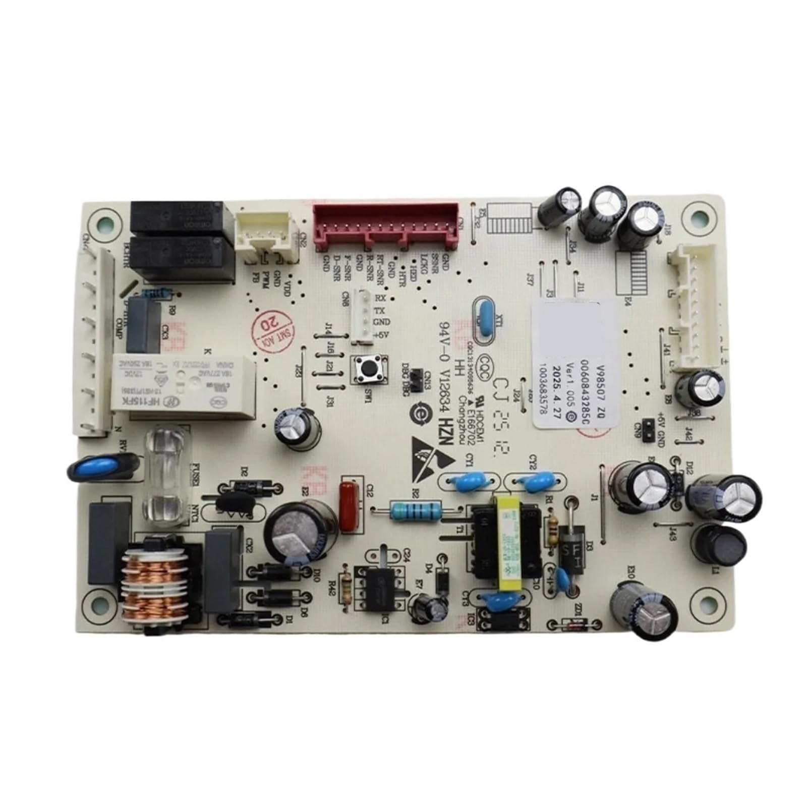 Refrigerator PCB Control Board Replacement Parts, Compatible With Haier BCD-312WDPV 328WDPT 0060843285C, Fridge Freezer Circuit Mainboard Spare Accessories