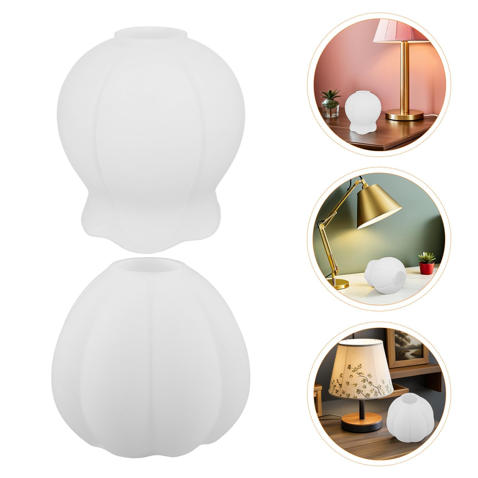 Mikinona 2 Sztuki Abażurów Do Lamp Sufitowych Klosz Do Lampy Kwiatowej Szklany Klosz Do Lampy Wiszącej Szklany Klosz Wiszącej Sufitowej Kwiatowy