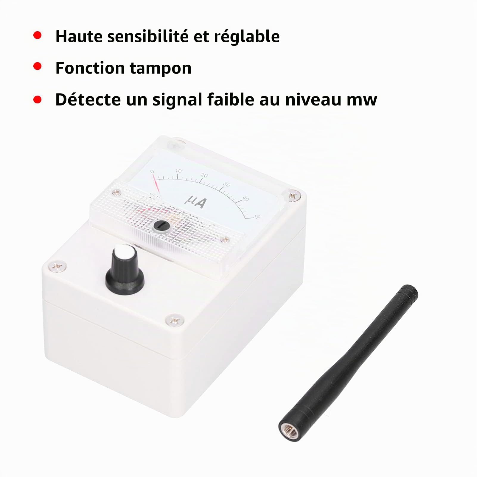 Mesureur D'intensité De Champ, Indicateur De Niveau De Signal RF 100K‑1000MHz Indicateur D'intensité De Champ Pour Rayonnement D'antenne Radio
