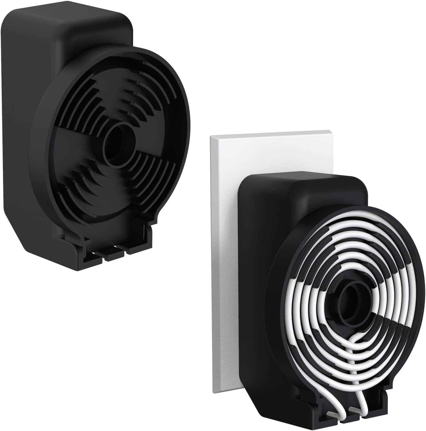 Wandhalterung Für Echo Dot 5 & 4 - Steckdosen-Montage Mit Kabelmanagement