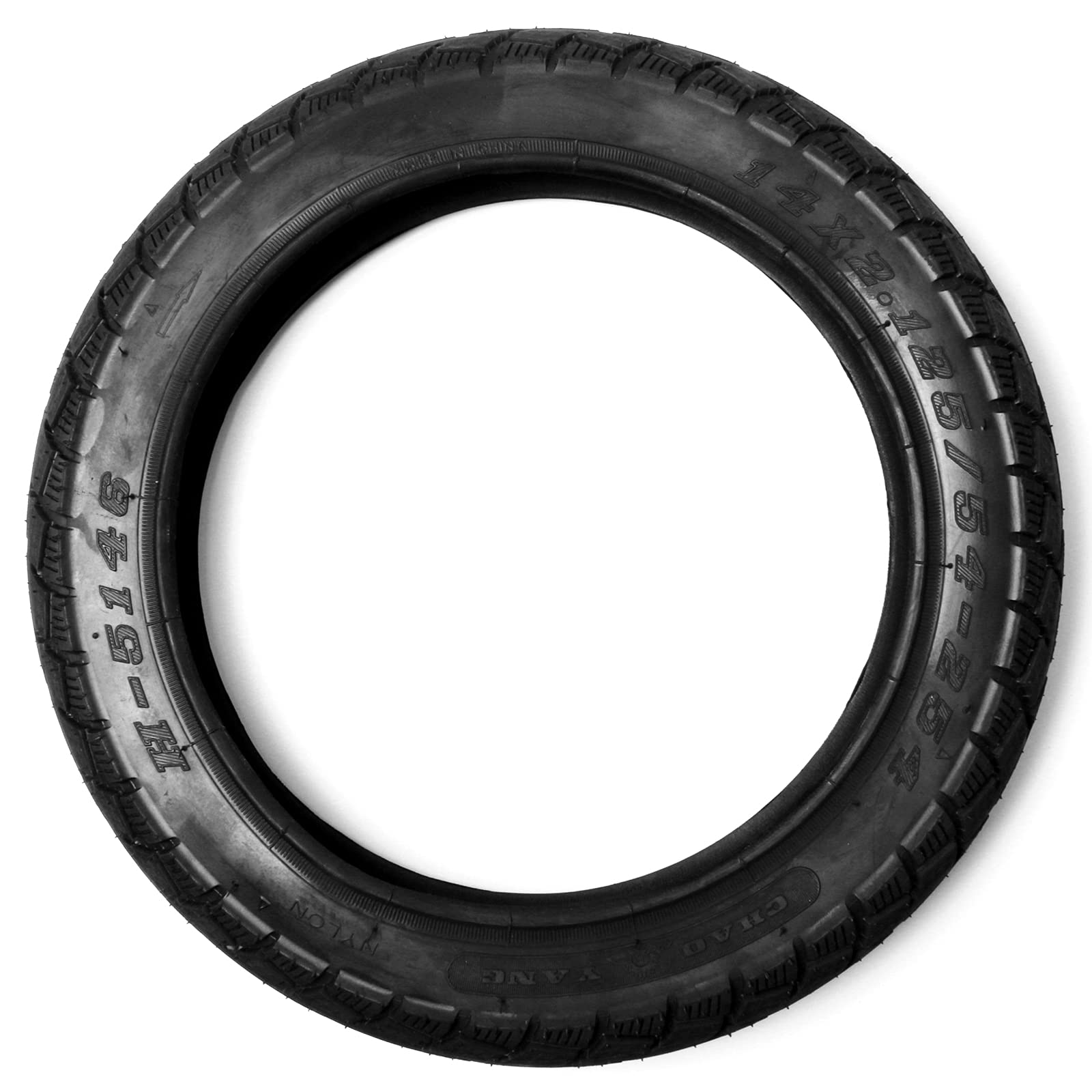 V5/V5F/V5S Electric Unicycles Tire 14 Inch Replacement Outer Tire Wheel (Black)