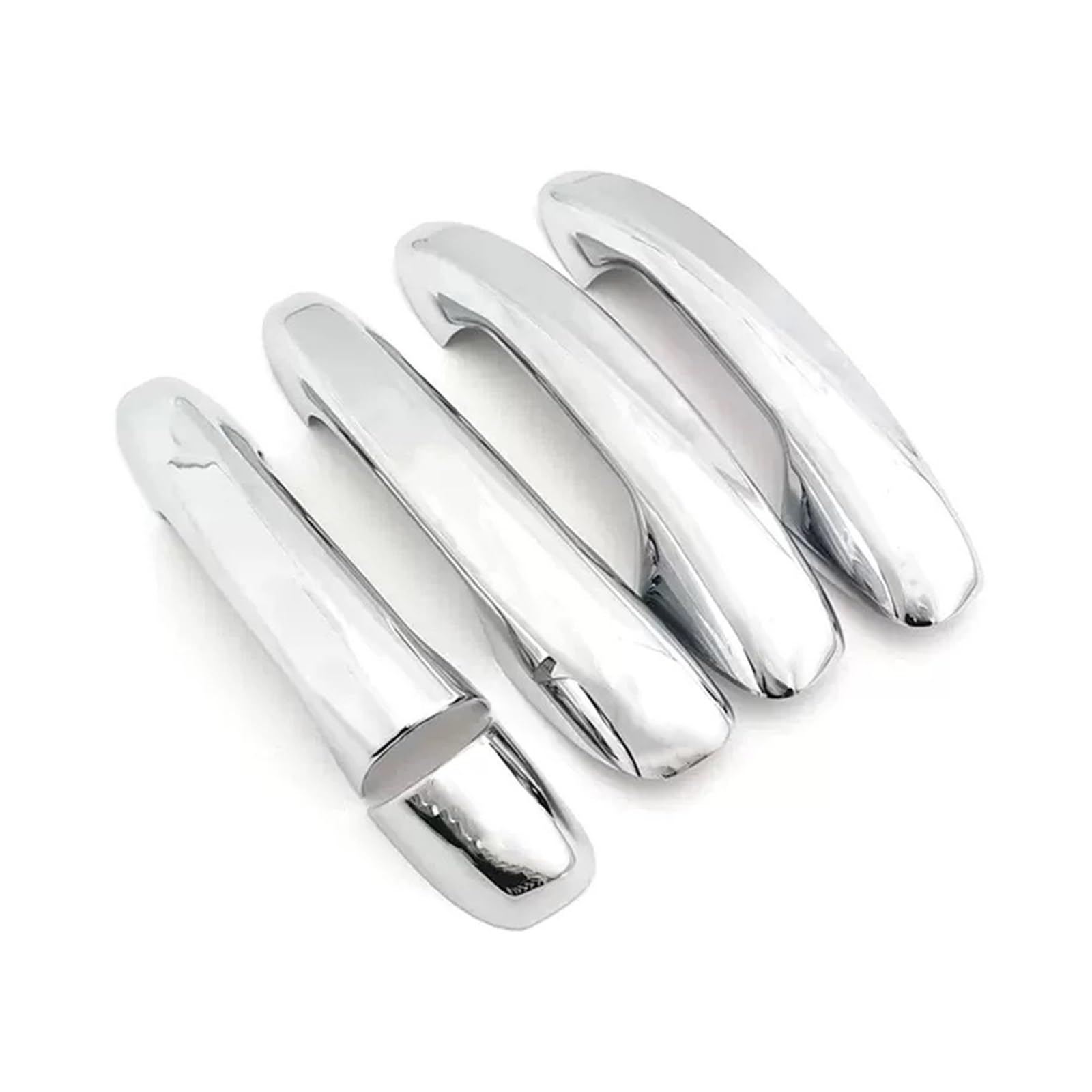 Jkkkks Silver 0 Sensor Hole Car Exterior Door Handle Replacement For Benz For Eclass W213 W238 2016-2023 Glossy Black Carbon Pattern Lhd Car Door Handle Cover Styling Accessories Car Handle Compatible(Silver 0 Sensor Hole)