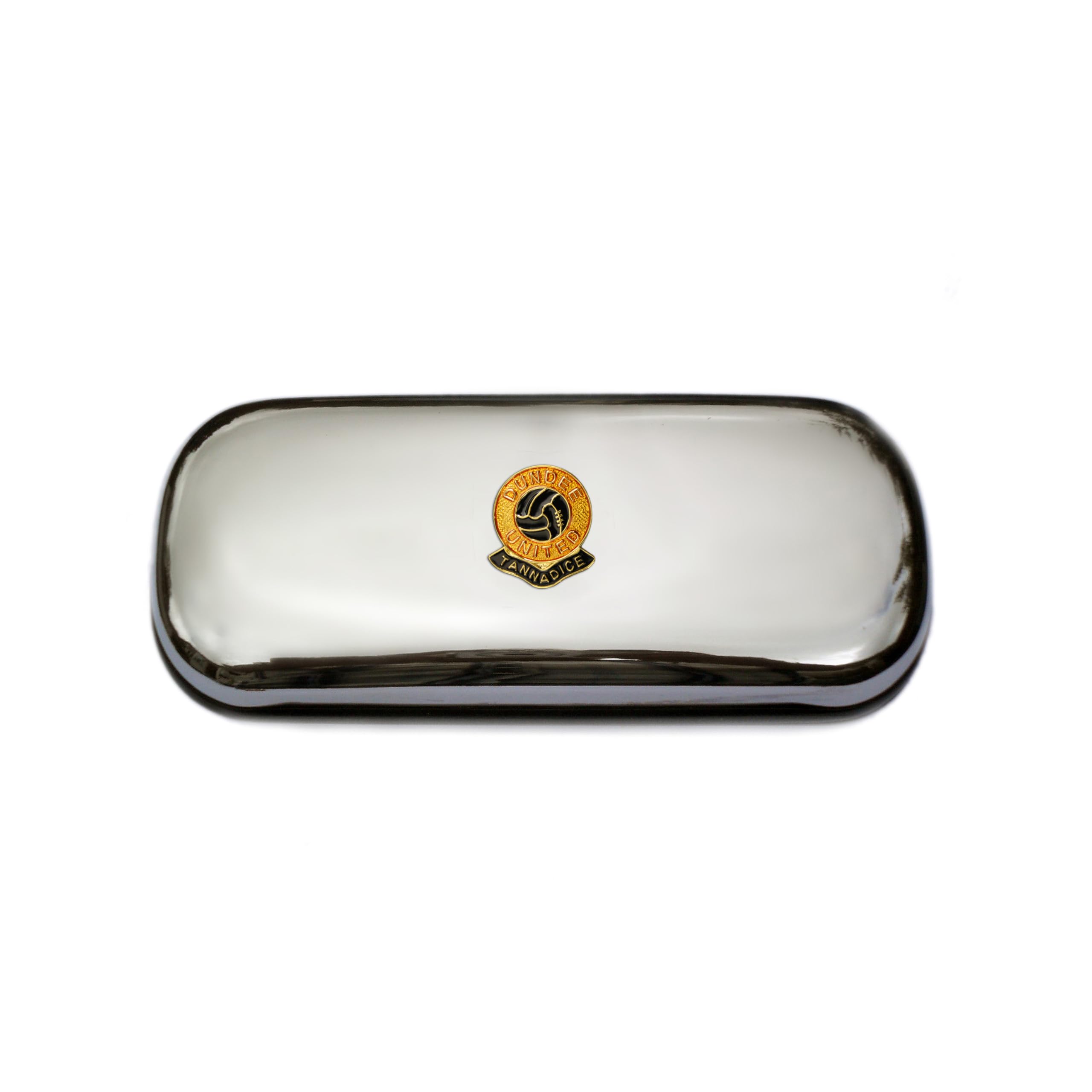 Knight Silver Polished Chrome Football Club Glasses Case – Dundee United