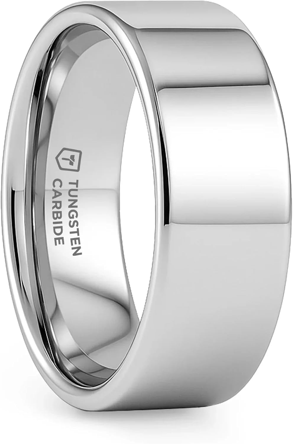 Thorsten SPARTAN | Flat Tungsten Rings for Men | Tungsten | Comfort Fit Wedding Ring Band - 2mm to 12mm