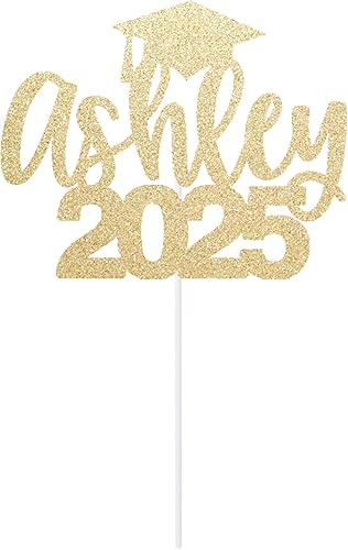 Custom Graduation Cake Topper Congrats Grad Class of 2025 Centerpiece