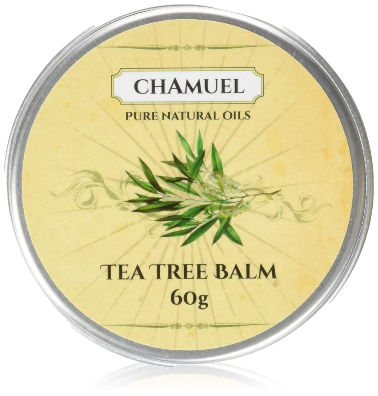 Buy TEA TREE OIL BALM by Chamuel100 All Natural Relieves Common Skin
