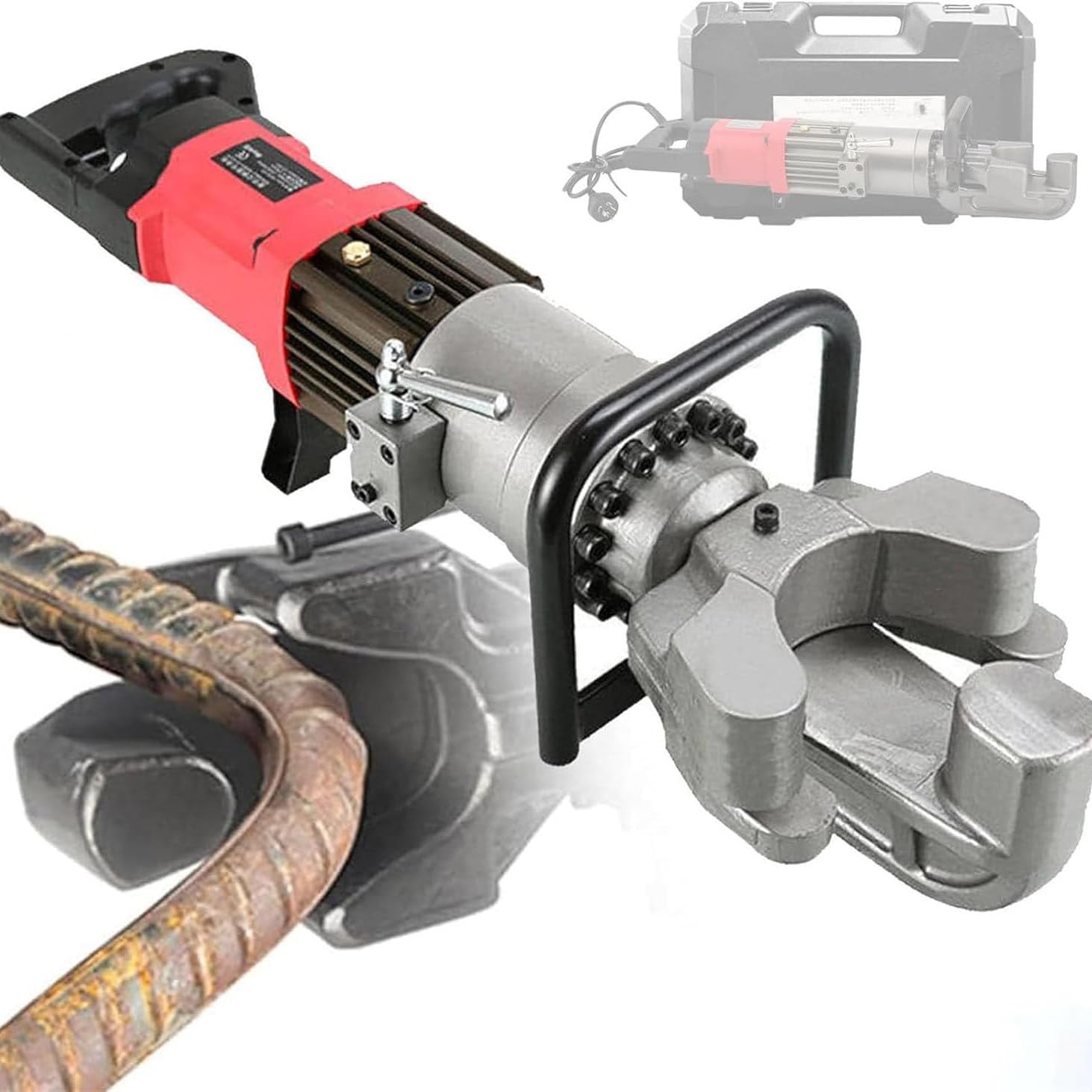 Dobladora De Varillas Eléctrica, Cortadora Hidráulica De Varillas, Corte De Varillas De 4 A 32 Mm, Velocidad De Corte De 2,5 A 3 Segundos, Ángulo De Doblado De 0 A 90°, Dobla,22mm