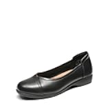 Womens Ballet Flats, Comfortable Slip On Business Office Dress Shoes for Women Dressy and Work with 3D Molded Insole