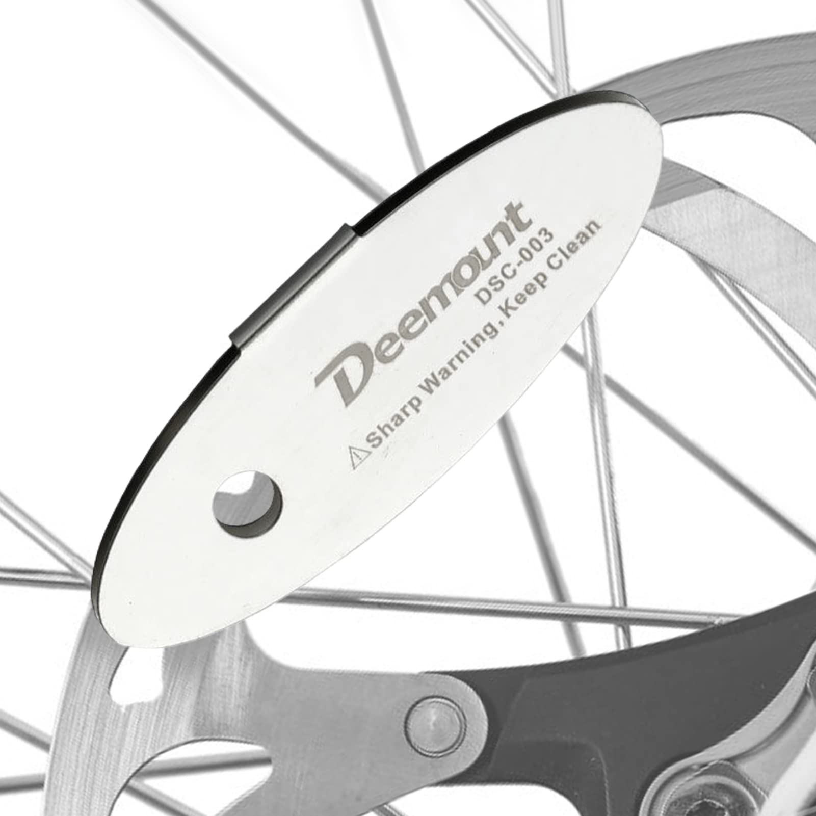 Generisch Allineatore Per Freni A Disco Bici – Utensile Di Regolazione Spazio Rotore, Acciaio Inox, Versione Ovale E Rettangolare