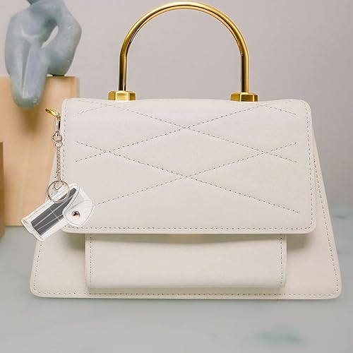 Miniatura 6 de Estuche transparente para llavero, funda con clip, estuche transparente para lápiz labial, llavero y brillo de labios, bolsa de bolsillo para