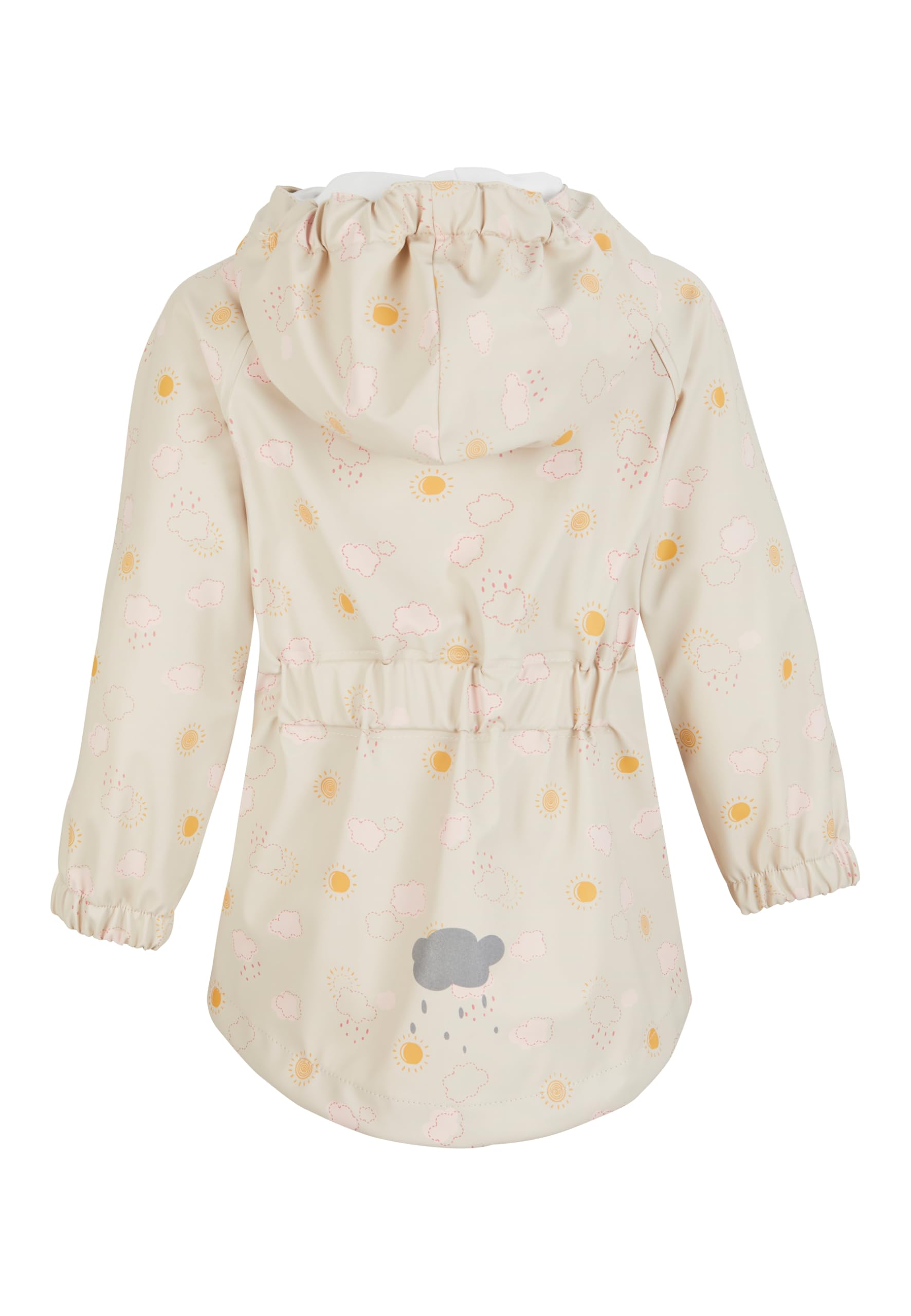 Sterntaler Regenjacke Ungefüttert Wolken Impermeabile Unisex - Bimbi 0-24 (Pacco da 1)
